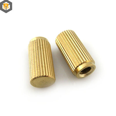 합금 스레드 삽입 견과류 청동 CNC 턴링 부품 마이크로 가공 0.002-0.01mm 예비 부품