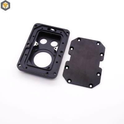 사용자 지정 2D / 3D / 도화 CNC 가공 알루미늄 6061 7075 검은 색 애노디화 된 예비 부품