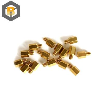 CNC 라트 M6 사용자 정의 여성 스탠도프 스페이저 기계 부품 2D / 3D / 도면에 의해 사용자 정의