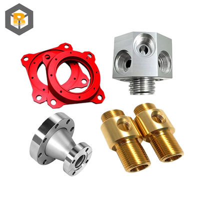 고 정밀 알루미늄 소재 CNC 기계 부품 색상 소금