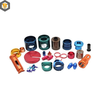 CNC 프레싱 부품 합금 2D / 3D / 도면에 의해 주문 Anodizing 색 알루미늄 예비 부품