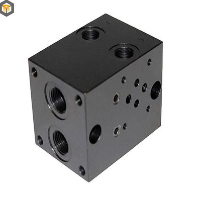 시마 드론 예비 부품 합금 CNC 프레싱 머신 0.8 거칠성 블랙 애노이드