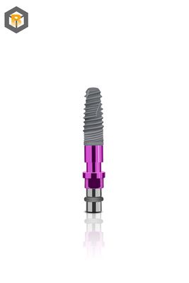 순수한 티타늄 치아 임플란트 뼈 레벨 고정 CE/ISO13485 S.L.a 표면 사용자 정의