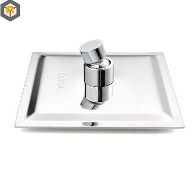 3D 스테인리스 스틸 큰 노즐 욕실 높은 압력을위한 비 샤워 머리가