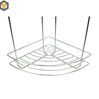 사용자 지정 2D/3D 드로잉 욕실 도구 3 층 샤워 보관 랙 코너 서 있는 수건 캐디