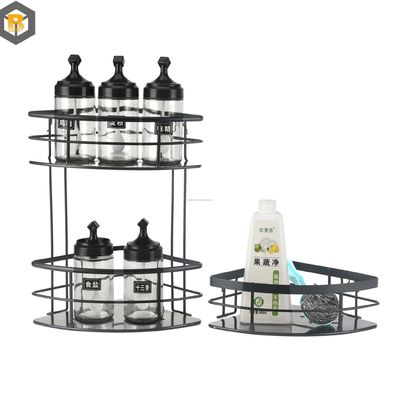 벽에 장착 된 자기 접착 철 코너 샤워 캐디 예비 부품 2D / 3D / 도면에 따라 사용자 정의