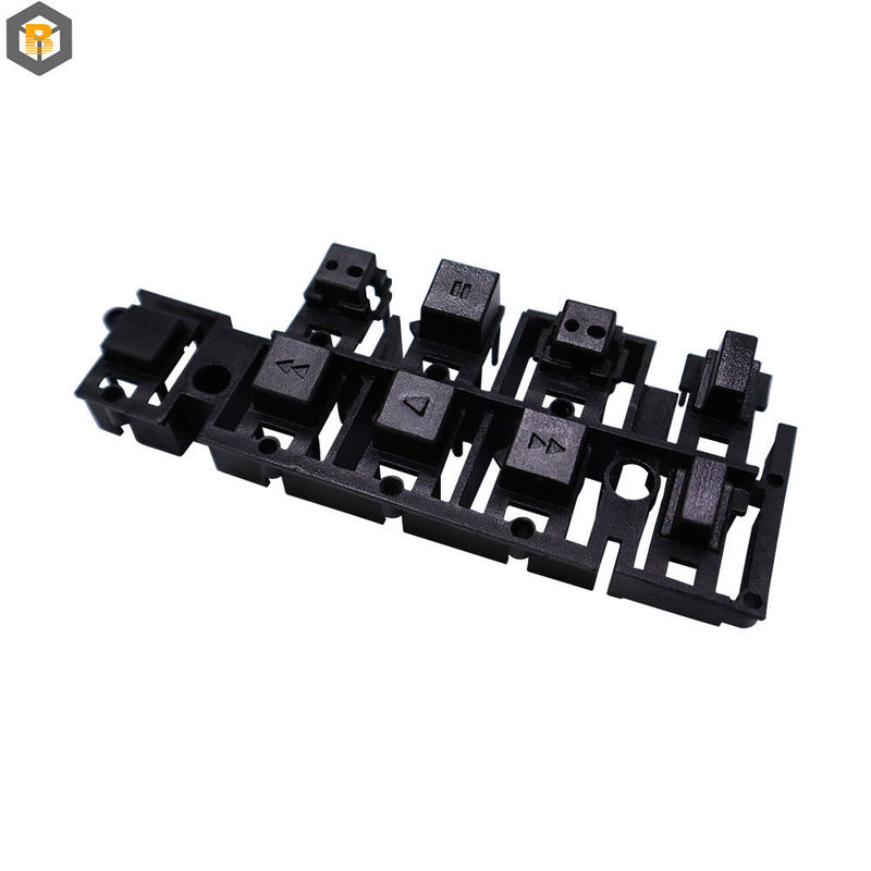 대량 생산 4 축 CNC 가공 용합에 대한 블랙 애노데이션 회전 샤프 부품